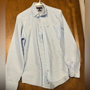 Tommy Hilfiger Sky Blue Casual Shirt